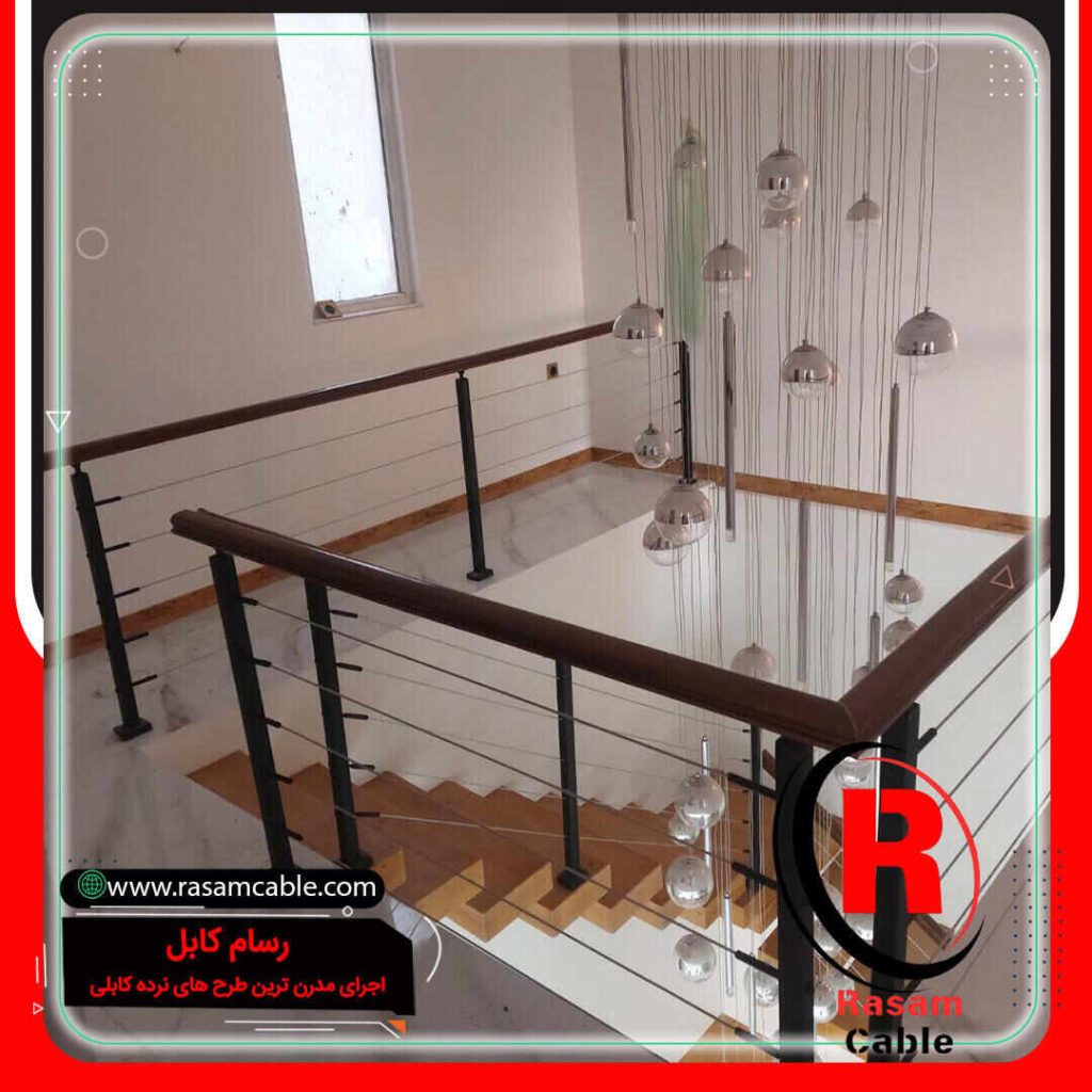 قیمت نرده کابلی