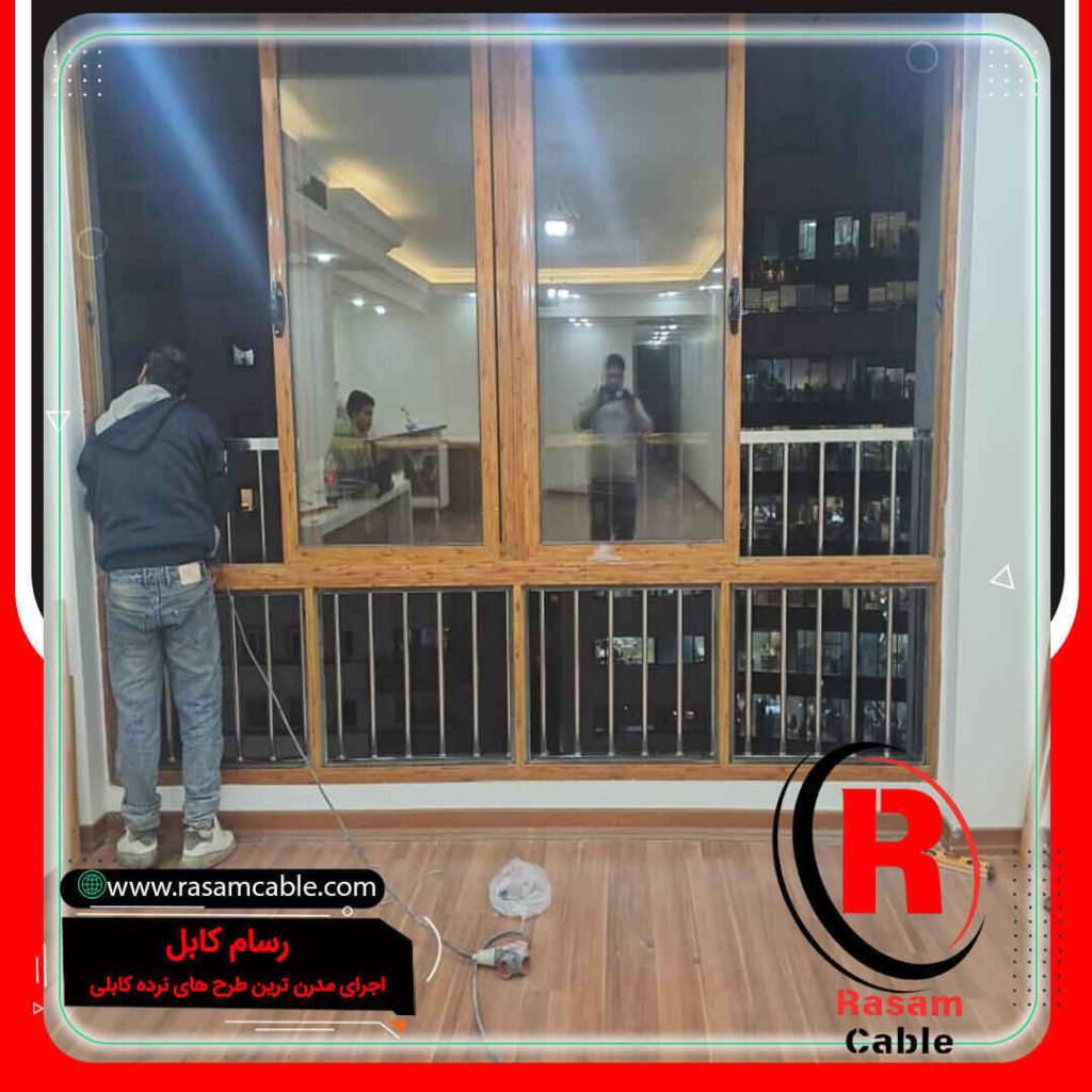 حفاظ استیل بالکن