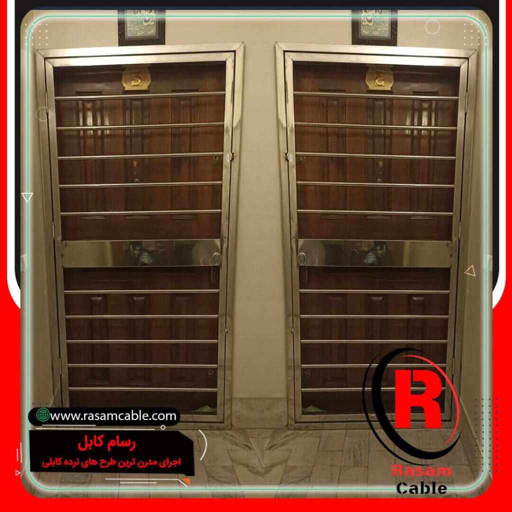 حفاظ استیل درب آپارتمان