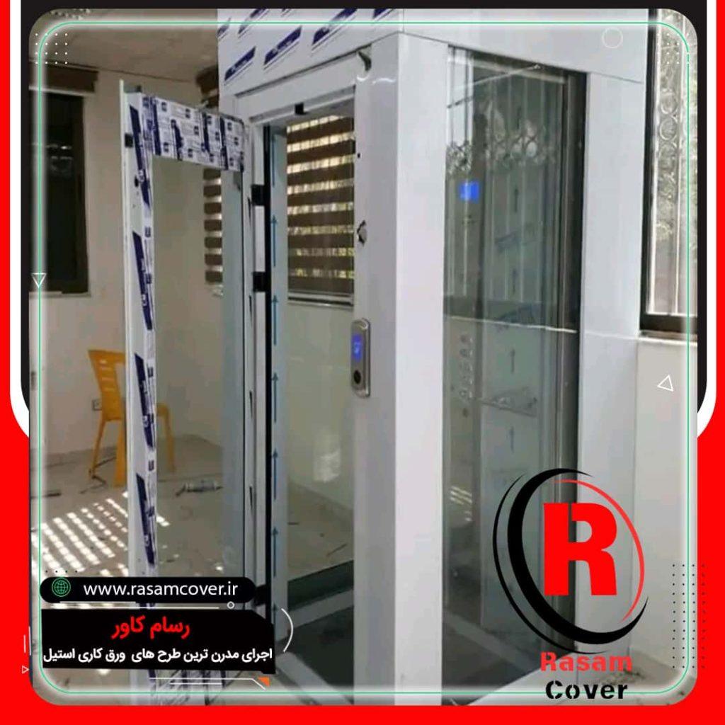 روکش درب اتوماتیک آسانسور