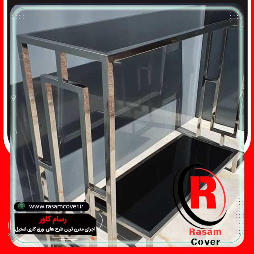 دکور استیل فروشگاه لباس