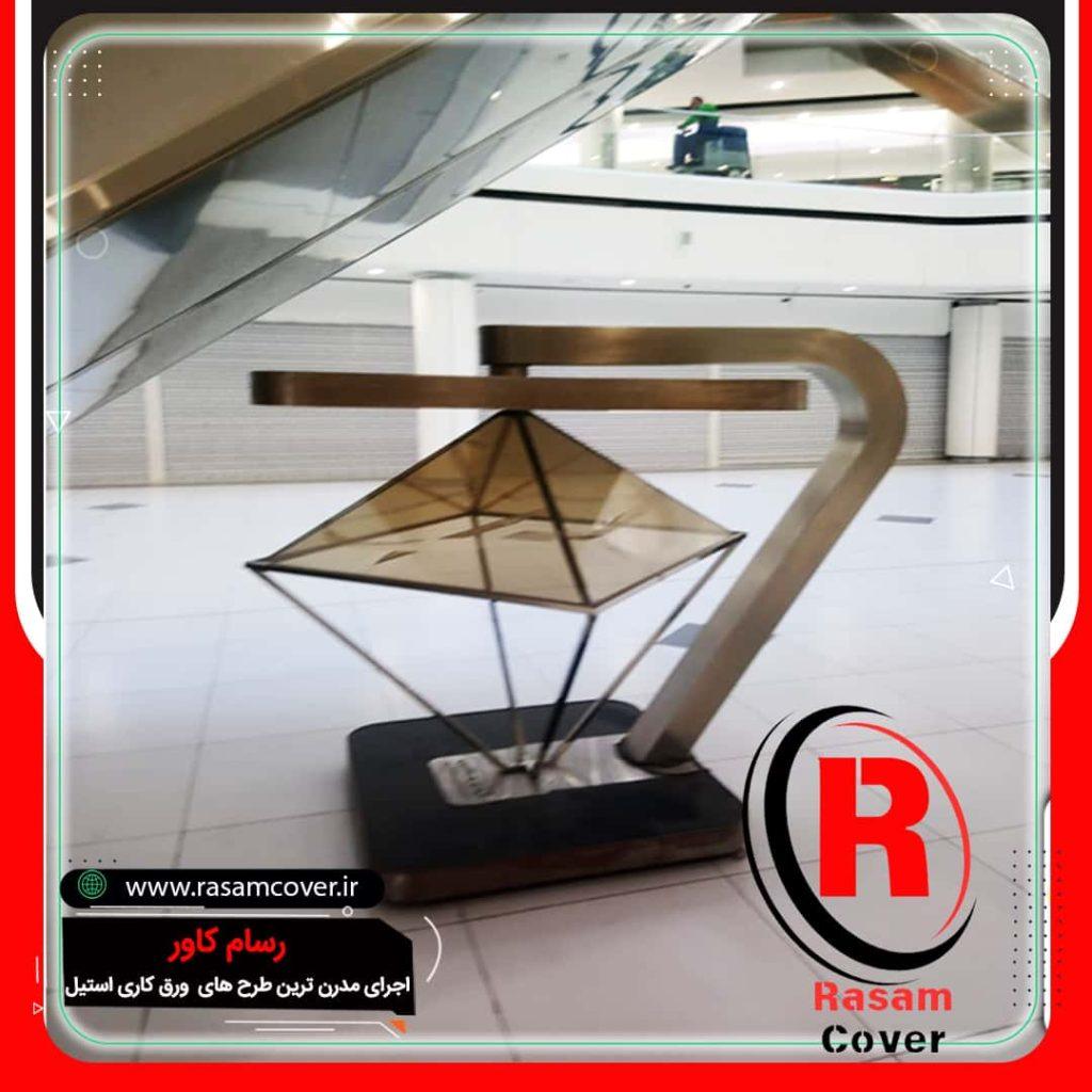 قیمت دکور استیل مغازه