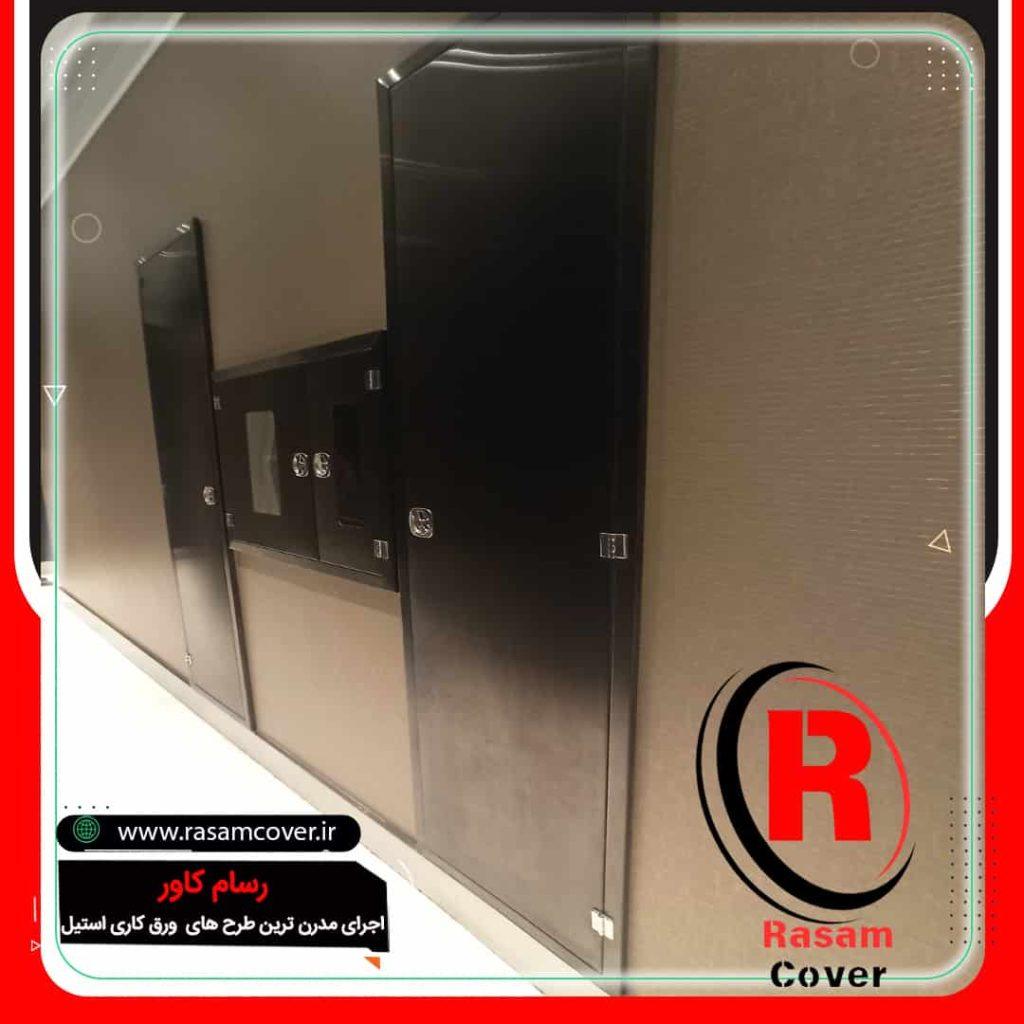 قیمت روکش استیل دودی