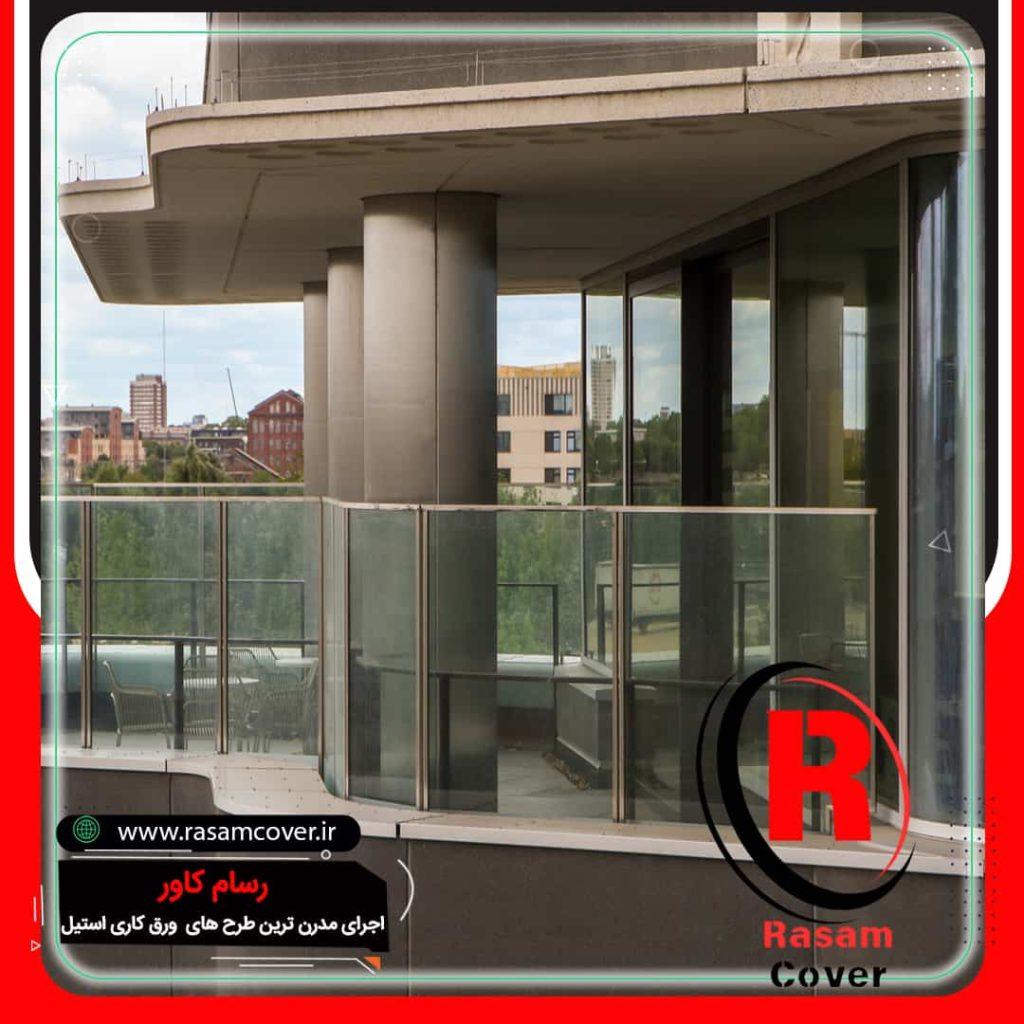 قیمت کاور استیل ستون خشدار