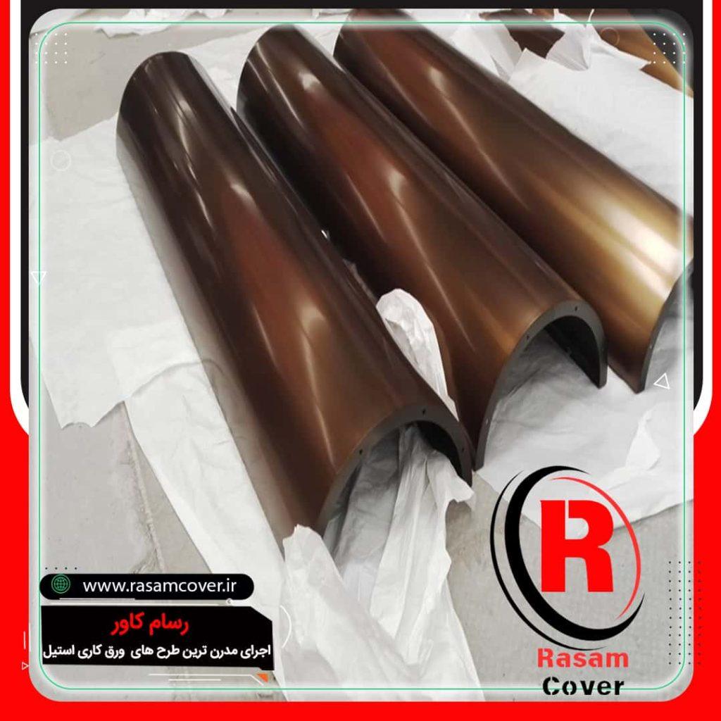 روکش برنزی ستون