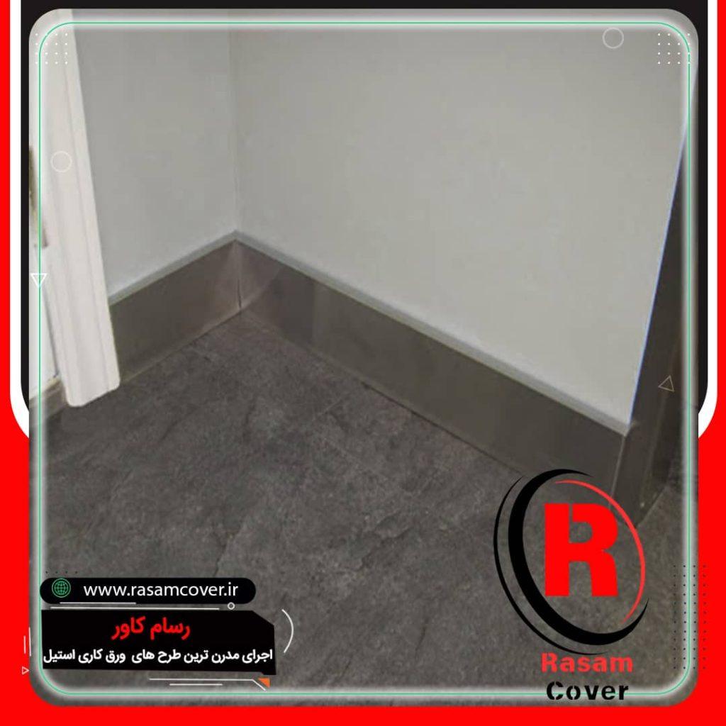 ارزان ترین قرنیز استیل خشدار