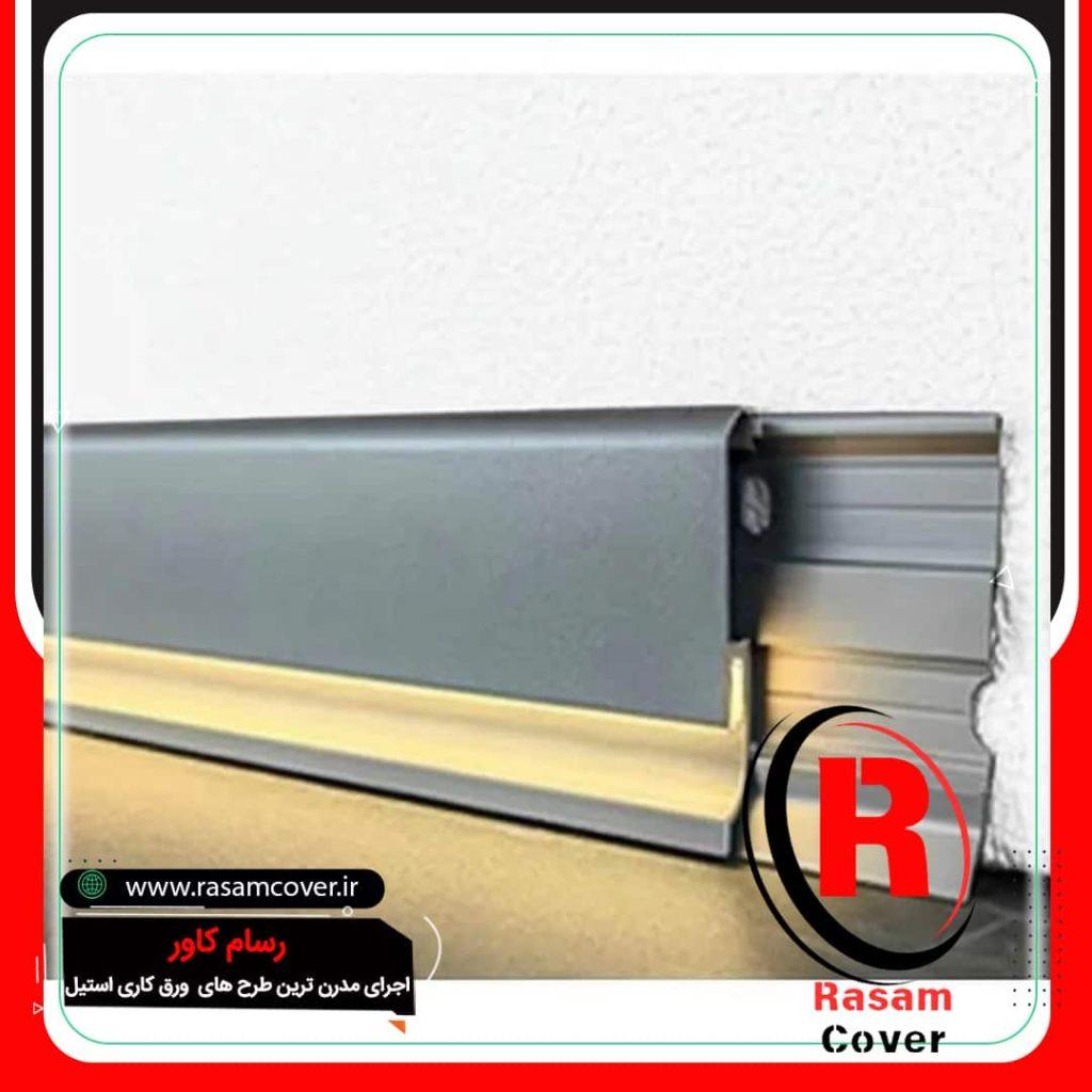 خرید و قیمت انواع قرنیز استیل مدرن دیوار