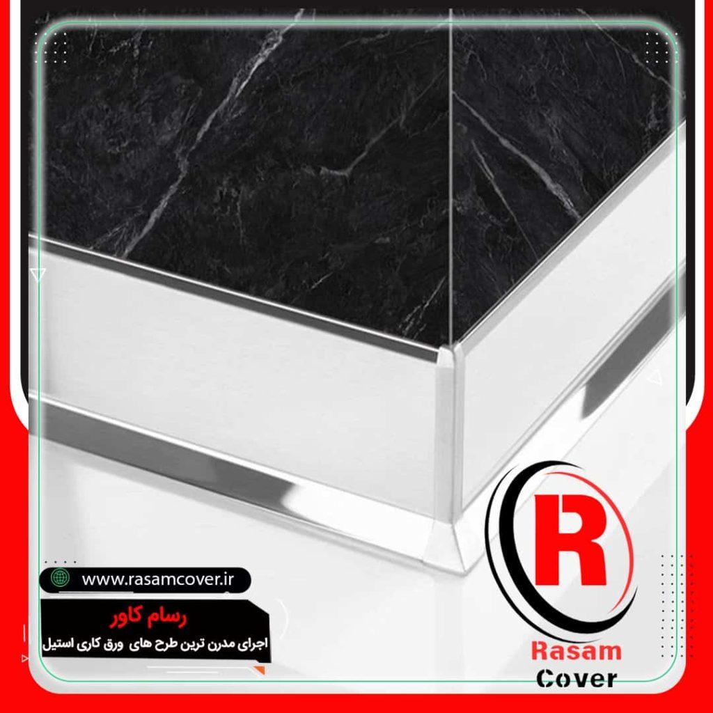 اجرای ارزان ترین قرنیز استیل نقره ای با کیفیت تهران