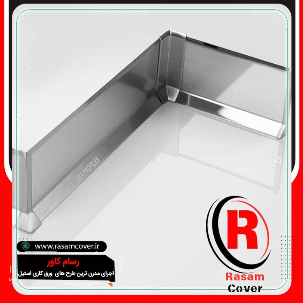 اجرای زیباترین قرنیز استیل کیش