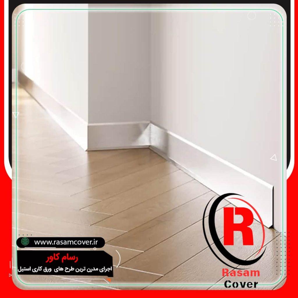 قیمت قرنیز استیل نقره ای