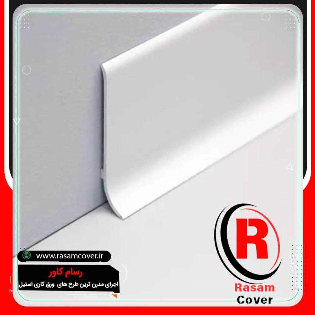 اجرای قرنیز استیل سفید