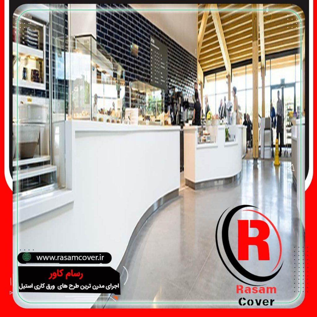 کاربرد قرنیز استیل در فروشگاه و پاساژ