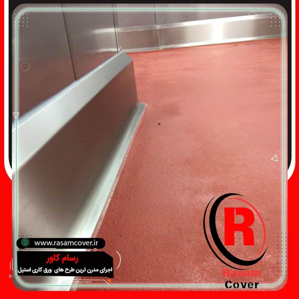 قیمت اجرای قرنیز استیل کیش