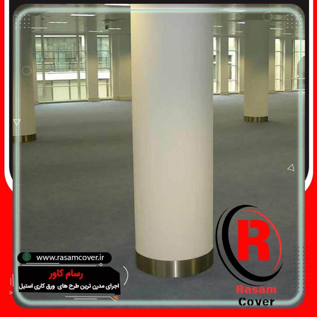 قیمت اجرای قرنیز استیل ستون پارکینگ