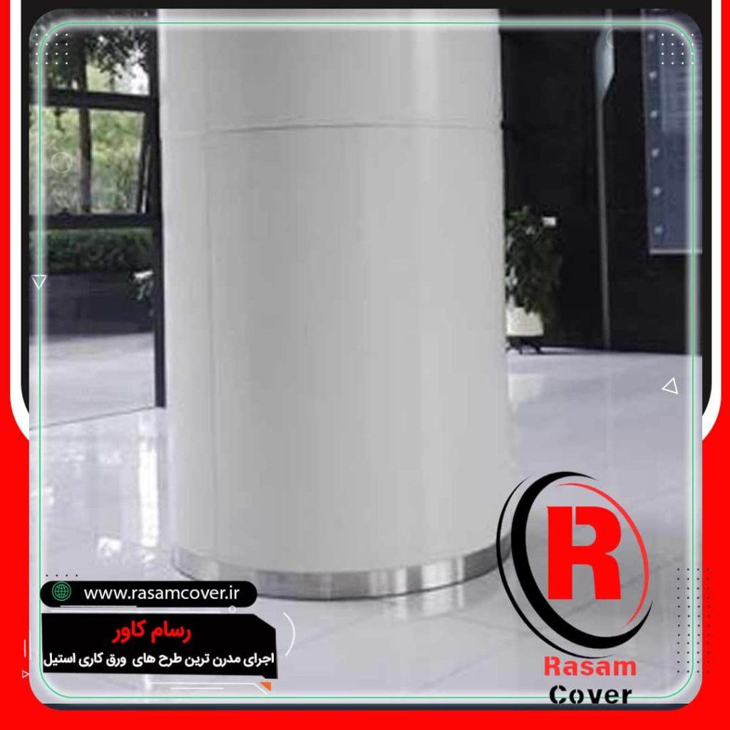 قیمت قرنیز استیل ستون مغازه