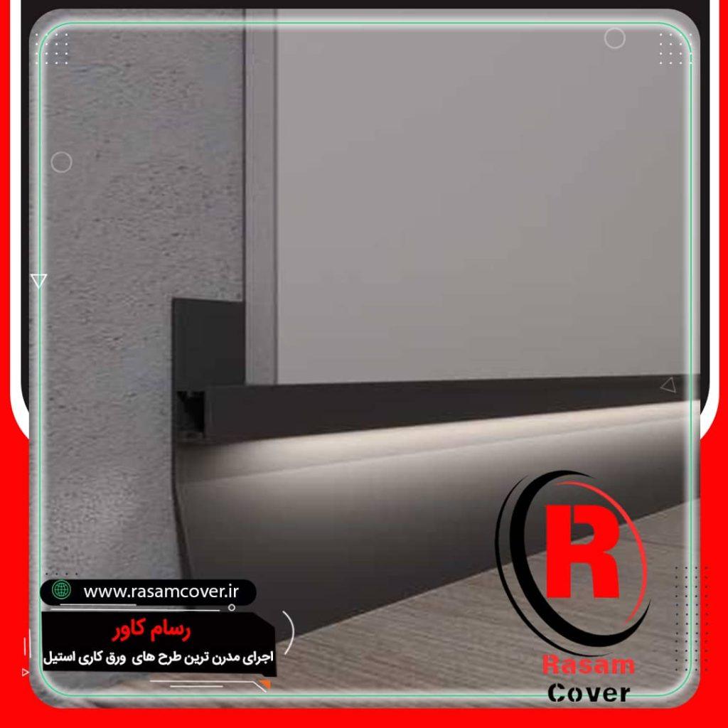 قرنیز نوری دیوار