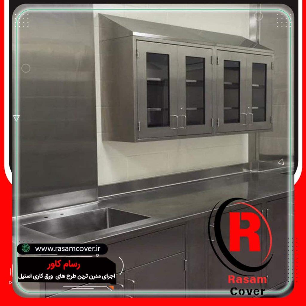 ویترین استیل مغازه