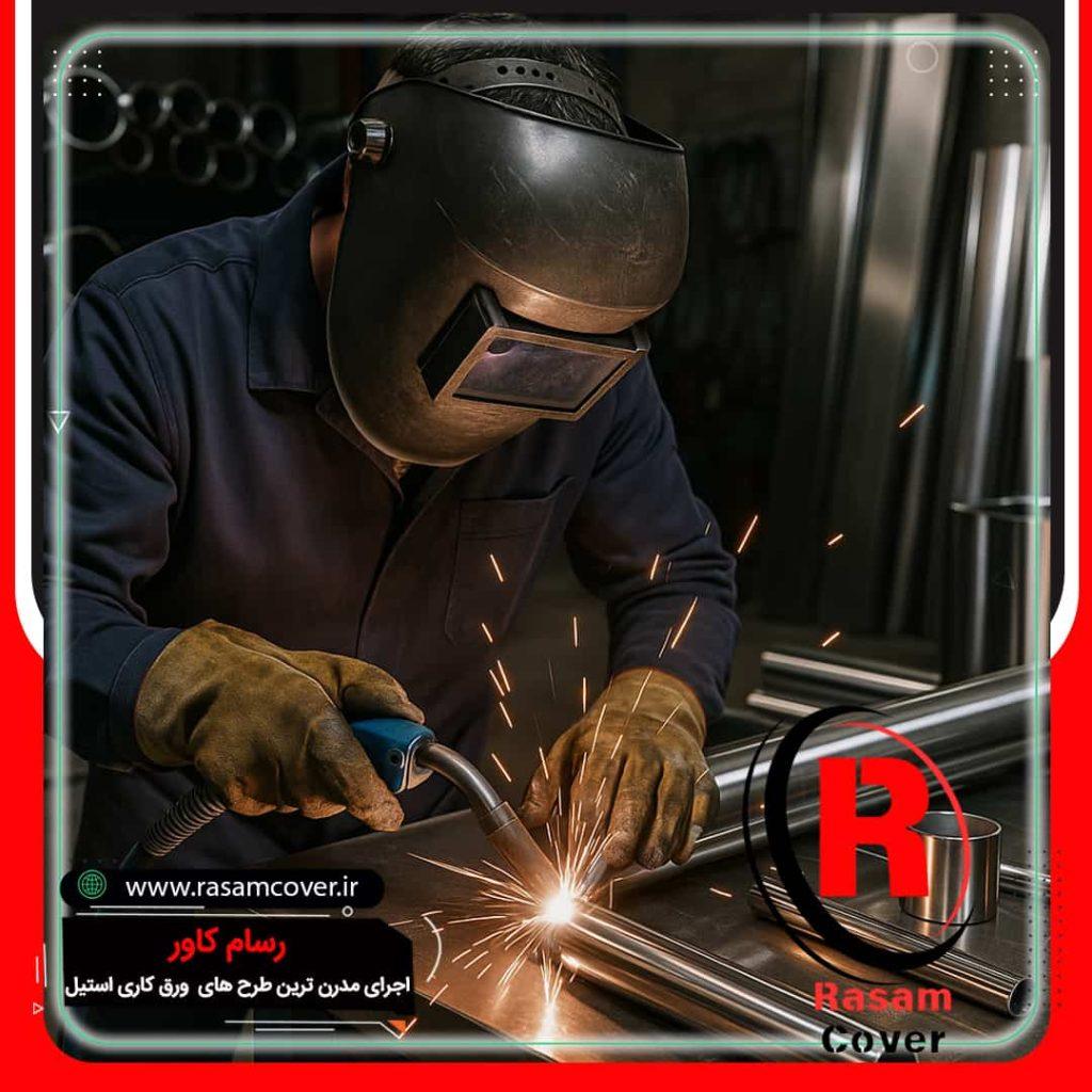 ساخت دکوری استیل مغازه