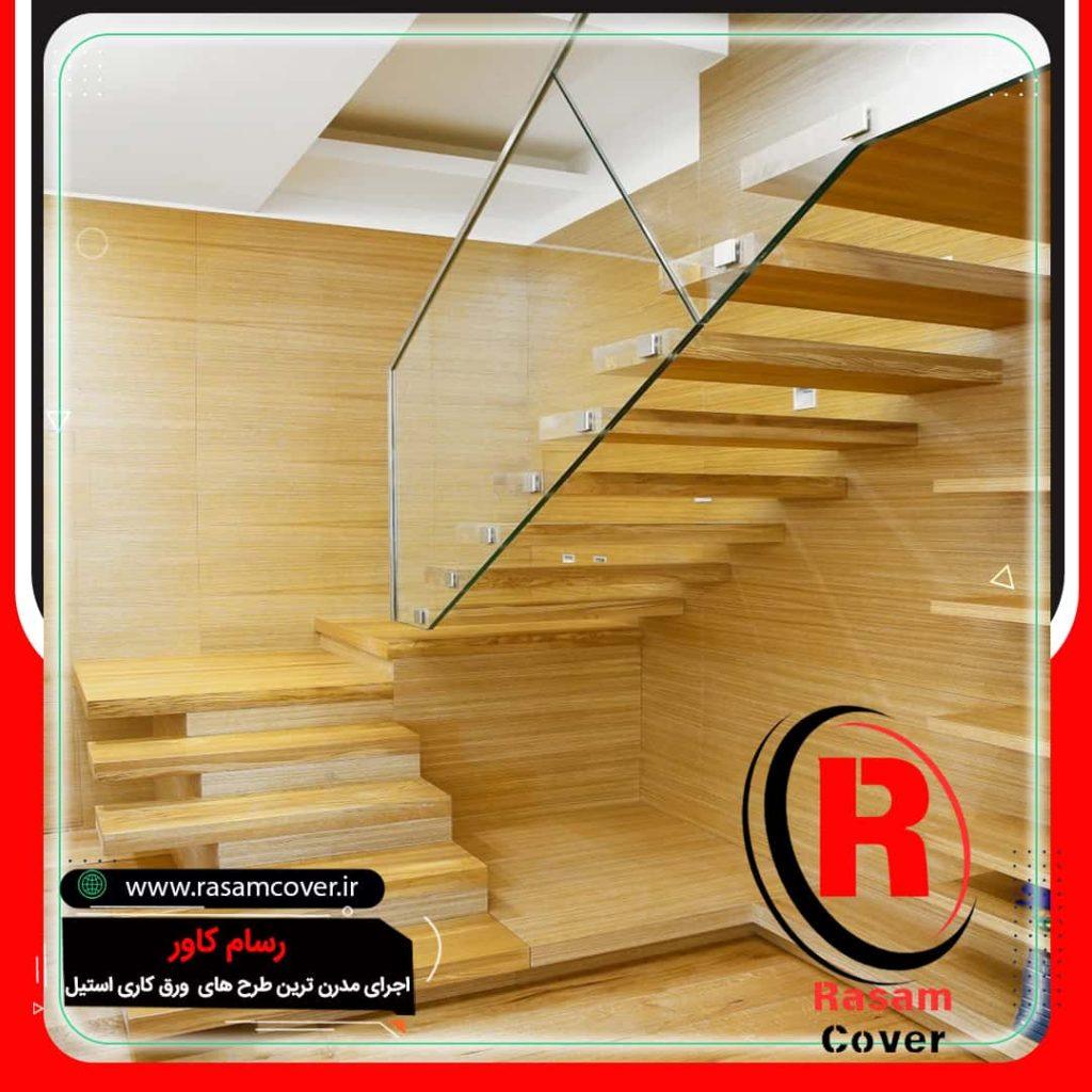 اجرای راه پله دوبلکس شیک و مدرن