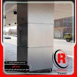 اجرای ستون مربع استیل – قیمت ستون استیل مربع