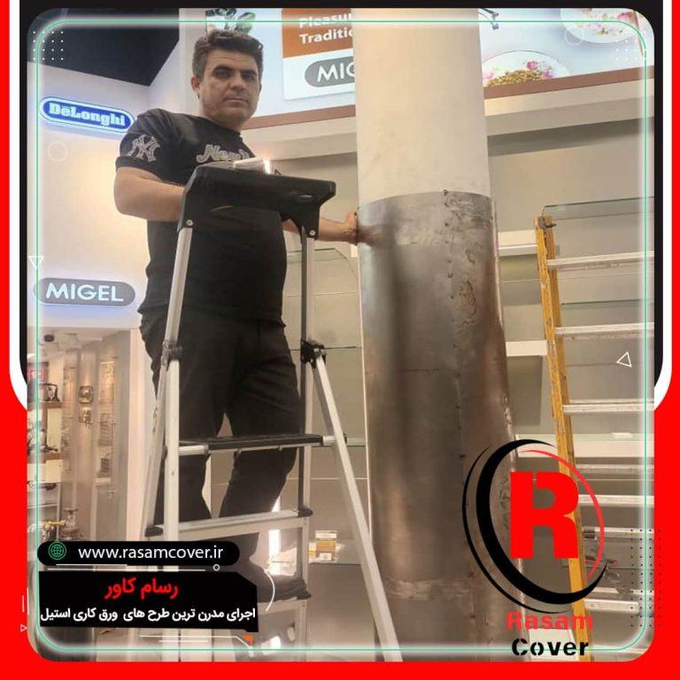 هزینه ساخت ویترین استیل